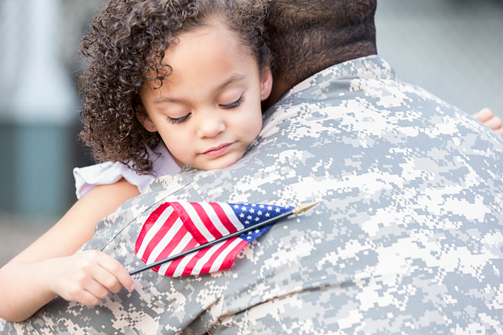 Family Preservation Foundation Parental Rights Veteran Daughter Flag